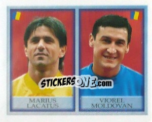 Sticker Marius Lacatus / Viorel Moldovan - England 1998 n. 284 - Merlin