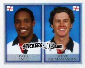 Sticker Paul Ince / Steve McManaman - England 1998 n. 290 - Merlin