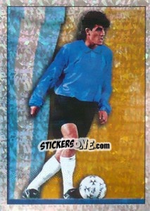 Figurina Ariel Ortega (Players to Watch) - England 1998 - Merlin