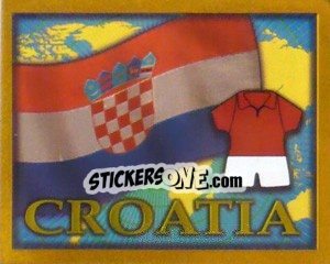 Sticker National Flag & Kit - England 1998 n. 302 - Merlin