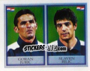 Sticker Goran Juric / Slaven Bilic - England 1998 n. 304 - Merlin
