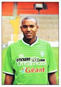Cromo Luiz Alberto - Association Sportive de Saint-Étienne 2000-2001 - Panini