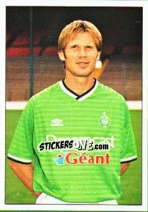 Sticker Björn Tore Kvarme - Association Sportive de Saint-Étienne 2000-2001 - Panini