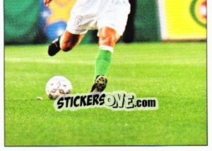 Cromo Jean-Guy Wallemme (puzzle 2) - Association Sportive de Saint-Étienne 2000-2001 - Panini