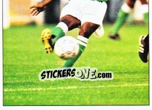 Sticker Tchiressoua Guel (puzzle 2) - Association Sportive de Saint-Étienne 2000-2001 - Panini