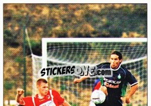 Sticker Laurent Huard (puzzle 1) - Association Sportive de Saint-Étienne 2000-2001 - Panini