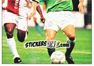 Sticker Stéphane Pédron (puzzle 2) - Association Sportive de Saint-Étienne 2000-2001 - Panini