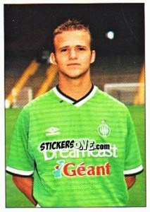 Sticker Fabien Boudarène - Association Sportive de Saint-Étienne 2000-2001 - Panini