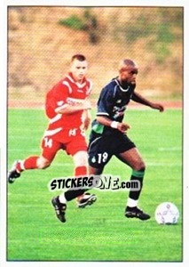 Cromo Alain Masudi - Association Sportive de Saint-Étienne 2000-2001 - Panini