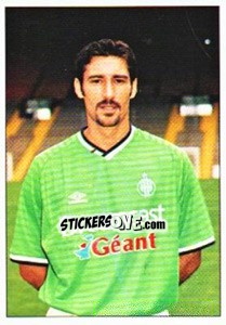 Sticker Christophe Sanchez - Association Sportive de Saint-Étienne 2000-2001 - Panini