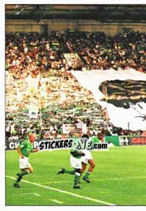 Figurina Les Magics Fans (puzzle 1) - Association Sportive de Saint-Étienne 2000-2001 - Panini