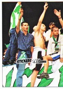 Cromo Les Green Angels (puzzle 1) - Association Sportive de Saint-Étienne 2000-2001 - Panini