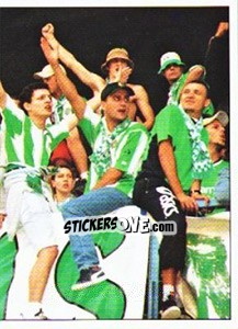 Sticker Les Green Angels (puzzle 2) - Association Sportive de Saint-Étienne 2000-2001 n. 123 - Panini