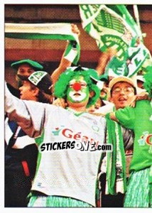 Sticker Les Membres Associés (puzzle 1) - Association Sportive de Saint-Étienne 2000-2001 n. 124 - Panini