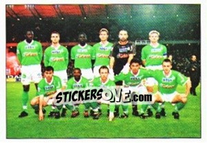 Sticker 16 Décembre 1999: ASSE - OM - Association Sportive de Saint-Étienne 2000-2001 n. 139 - Panini