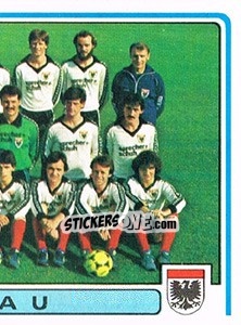 Sticker Team Photo (puzzle 2) - Football Switzerland 1982-1983 n. 8 - Panini