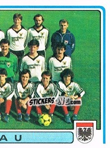 Cromo Team Photo (puzzle 2) - Football Switzerland 1982-1983 - Panini