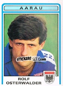 Sticker Rolf Osterwalder - Football Switzerland 1982-1983 n. 9 - Panini
