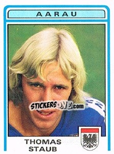 Sticker Thomas Staub - Football Switzerland 1982-1983 - Panini