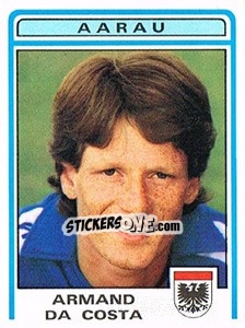 Sticker Armand da Costa - Football Switzerland 1982-1983 - Panini