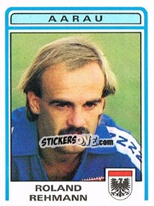 Sticker Roland Rehmann - Football Switzerland 1982-1983 - Panini