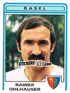 Sticker Rainer Ohlhauser - Football Switzerland 1982-1983 - Panini