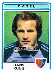 Cromo Hans Kung - Football Switzerland 1982-1983 - Panini
