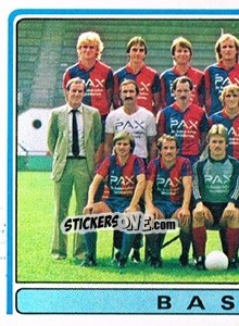 Sticker Team Photo (puzzle 1) - Football Switzerland 1982-1983 n. 25 - Panini