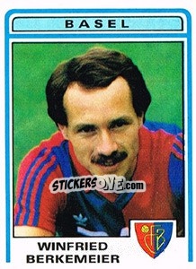 Sticker Winifried Berkemeier - Football Switzerland 1982-1983 n. 35 - Panini