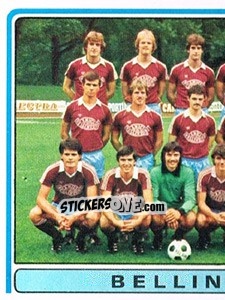 Sticker Team Photo (puzzle 1) - Football Switzerland 1982-1983 - Panini