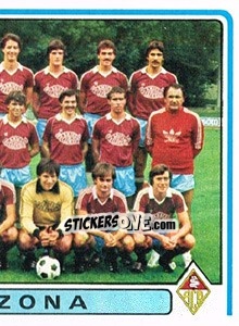 Sticker Team Photo (puzzle 2) - Football Switzerland 1982-1983 n. 44 - Panini
