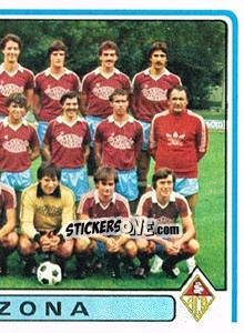 Sticker Team Photo (puzzle 2) - Football Switzerland 1982-1983 - Panini