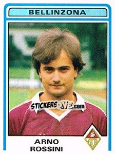 Figurina Arno Rossini - Football Switzerland 1982-1983 n. 47 - Panini