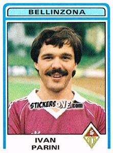 Sticker Ivan Parini - Football Switzerland 1982-1983 n. 56 - Panini
