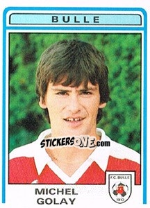 Sticker Michel Golay - Football Switzerland 1982-1983 - Panini