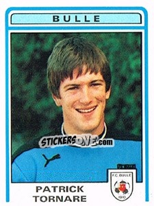 Sticker Patrick Tornacre - Football Switzerland 1982-1983 - Panini