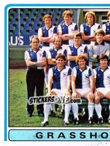 Sticker Team Photo (puzzle 1) - Football Switzerland 1982-1983 n. 79 - Panini