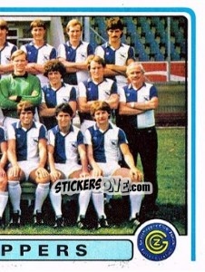 Sticker Team Photo (puzzle 2) - Football Switzerland 1982-1983 n. 80 - Panini
