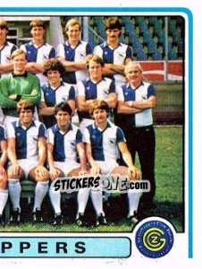 Sticker Team Photo (puzzle 2) - Football Switzerland 1982-1983 - Panini