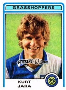 Sticker Kurt Jara - Football Switzerland 1982-1983 n. 90 - Panini