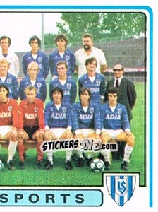 Sticker Team Photo (puzzle 2) - Football Switzerland 1982-1983 - Panini