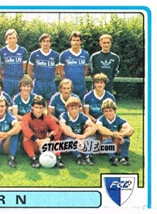 Sticker Team Photo (puzzle 2) - Football Switzerland 1982-1983 n. 116 - Panini