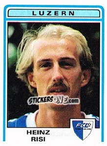 Figurina Heinz Risi - Football Switzerland 1982-1983 n. 120 - Panini