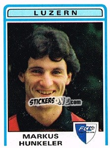 Cromo Markus Hunkeler - Football Switzerland 1982-1983 n. 129 - Panini