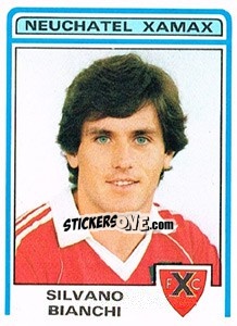 Sticker Silvano Bianchi - Football Switzerland 1982-1983 - Panini