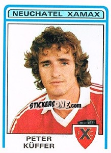 Sticker Peter Kuffer - Football Switzerland 1982-1983 - Panini