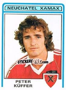 Cromo Peter Kuffer - Football Switzerland 1982-1983 - Panini