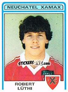 Sticker Robert Luthi - Football Switzerland 1982-1983 n. 144 - Panini