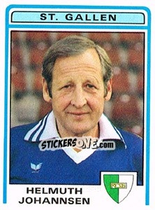 Sticker Helmuth Johannsen - Football Switzerland 1982-1983 n. 149 - Panini