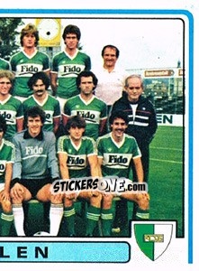 Cromo Team Photo (puzzle 2) - Football Switzerland 1982-1983 - Panini